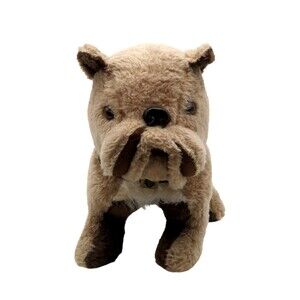 Vintage Jersey Shore Bulldogs Mascot Plush Stuffed Animal with Team Collar 11"